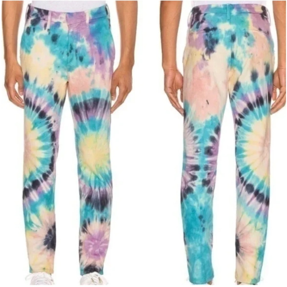 Mother Men’s Paint Spill The Shaker Prep Tie-Dye Multicolor Jeans